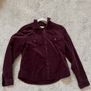 Maroon Corduroy Jacket